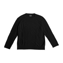 Minispov Cable Knit Black