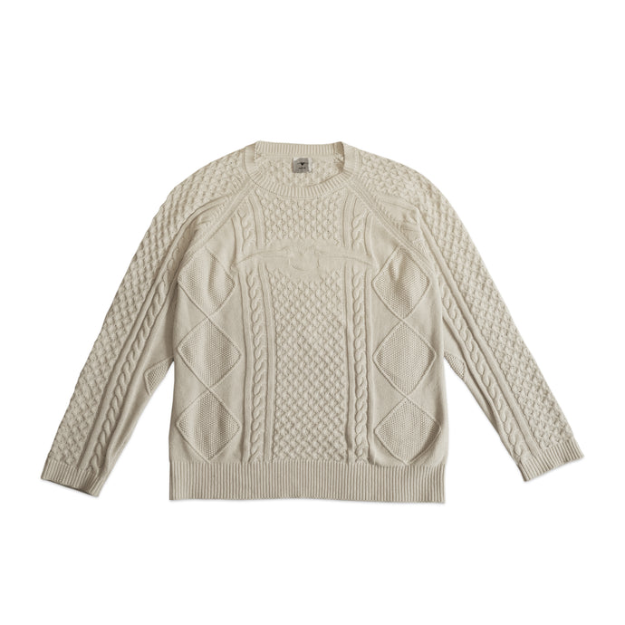 Minispov Cable Knit Cream