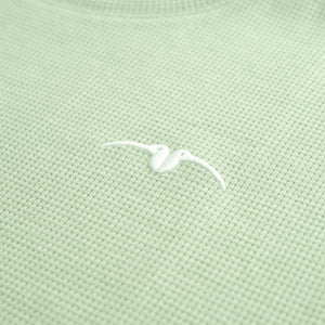 Minispov Waffle Tee Pistachio