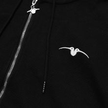 Minispov Zip-Hoodie Black