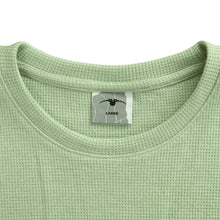 Minispov Waffle Tee Pistachio
