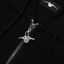 Minispov Zip-Hoodie Black