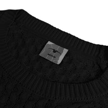 Minispov Cable Knit Black