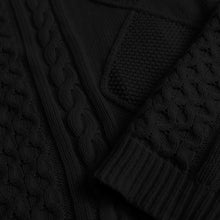 Minispov Cable Knit Black