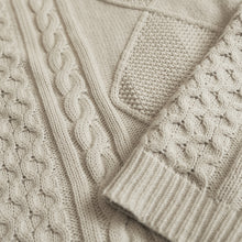 Minispov Cable Knit Cream