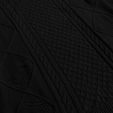 Minispov Cable Knit Black