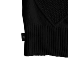 Minispov Cable Knit Black