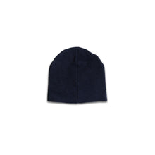 Navy Bas'tards Skully Beanie, back view