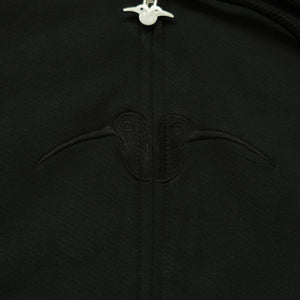 Minispov Stone Washed Double Zip-Hoodie