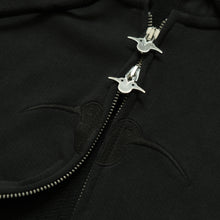 Minispov Stone Washed Double Zip-Hoodie