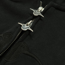 Minispov Stone Washed Double Zip-Hoodie