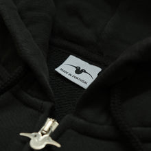Minispov Stone Washed Double Zip-Hoodie