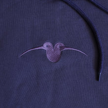 Minispov Purple Acid Wash Hoodie