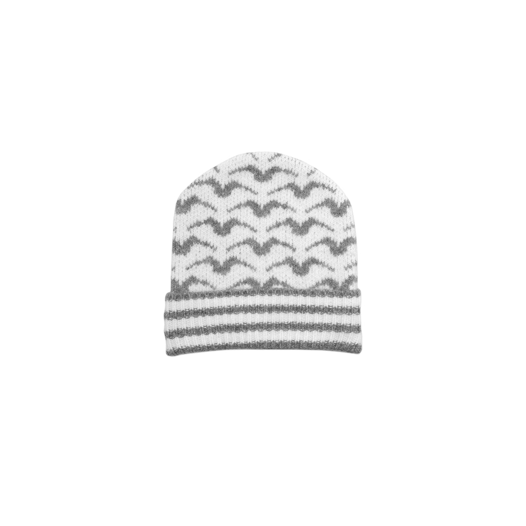 Minispov Knitted Beanie Grey