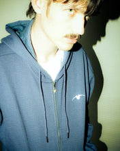 Minispov Zip-Hoodie Dusty Blue