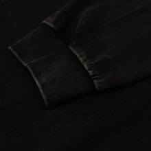 Ribbed cuff detail on Trainspotters Black On Black Longsleeve