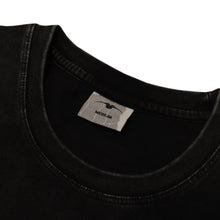 Trainspotters Black On Black Longsleeve neck label and collar