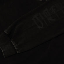 Tonal sleeve print on Trainspotters Black On Black Longsleeve