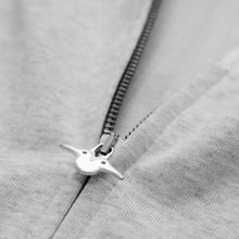 Minispov Heather Zip-Hoodie