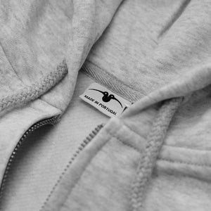 Minispov Heather Zip-Hoodie