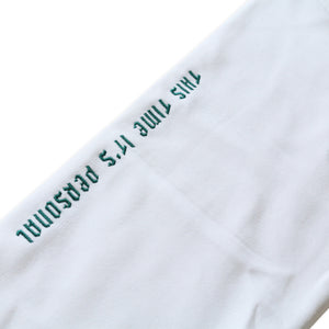 Fricky Aqua Aura White Hoodie